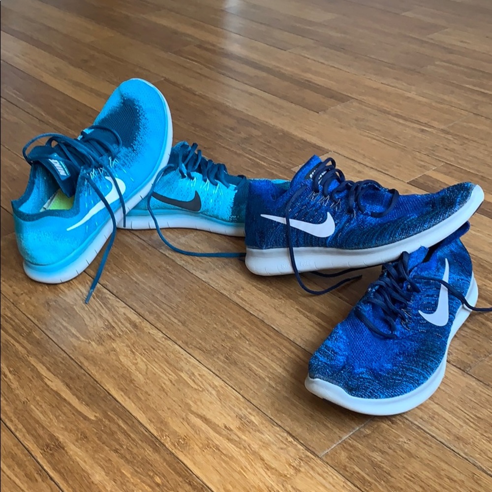 Nike FlyKnit Free RN - 2 pairs, size 11